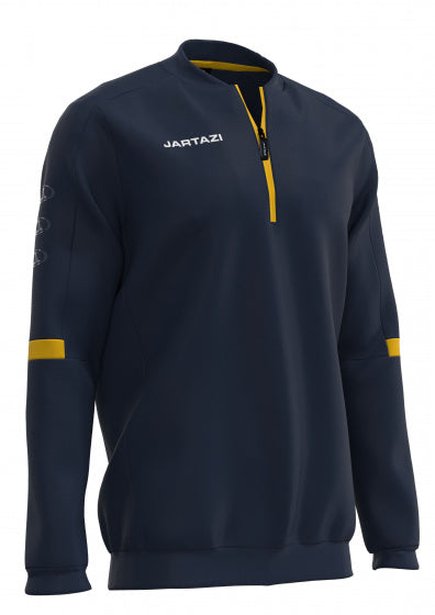 sportsweater Roma junior polyester navy maat 110/116