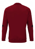 sportsweater Roma junior polyester rood maat 146/152