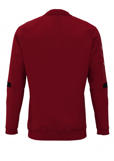 sportsweater Roma junior polyester rood maat 146/152