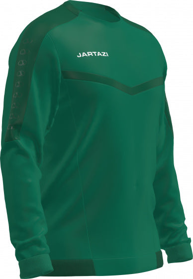 sportsweater Torino heren polyester groen maat M