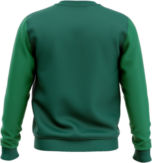 sweater Bari junior micro-polyester groen mt 110/116