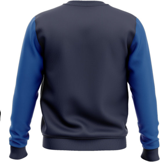 sweater Bari junior micro-polyester marine mt 146/152
