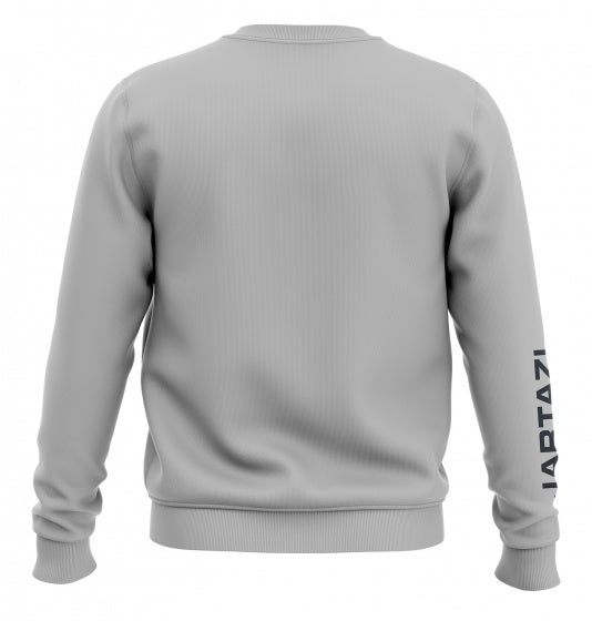 sweater Crewneck junior katoen grijs maat 152-164