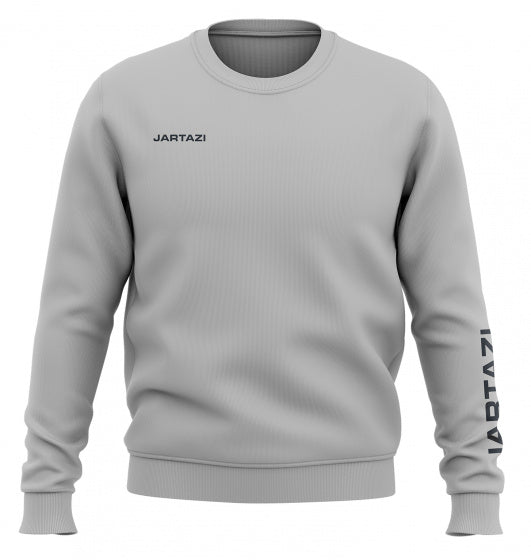 sweater Crewneck junior katoen grijs maat 134-146