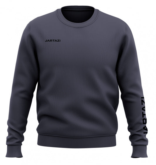 sweater Premium Crewneck katoen/polyester blauwgrijs mt XS