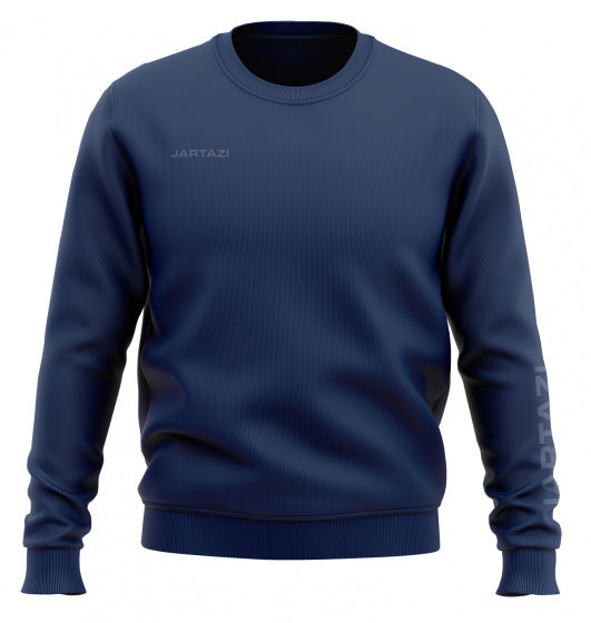 sweater Premium Crewneck katoen/polyester navy maat XXS