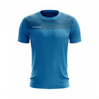 t-shirt Bari Poly junior polyester blauw mt 110/116
