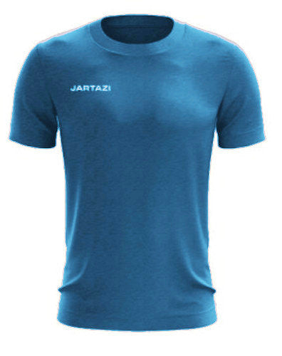 T-shirt Premium heren katoen blauw maat S