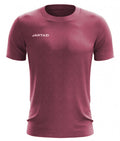 T-shirt Premium heren katoen donkerroze maat XL
