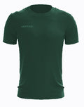 T-shirt Premium heren katoen donkergroen maat XS