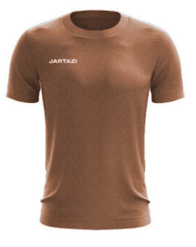 T-shirt Premium heren katoen lichtbruin maat XXL