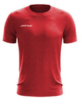 T-shirt Premium heren katoen donkerrood maat XL