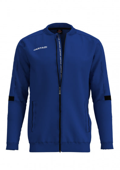 trainingsjack poly french heren polyester blauw mt L