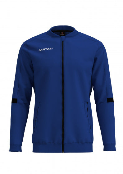 trainingsjack poly french heren polyester blauw mt 2XL