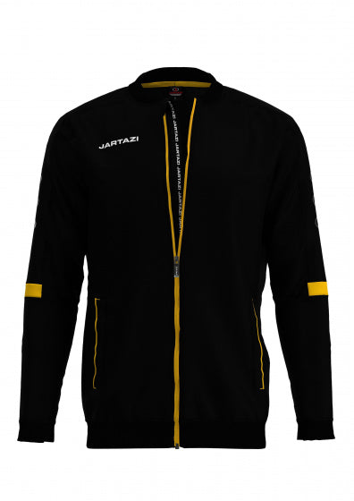 trainingsjack poly french heren polyester zwart mt M