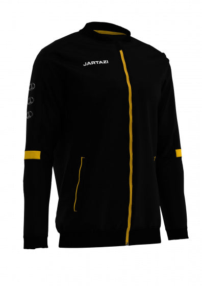 trainingsjack poly french heren polyester zwart mt 3XL