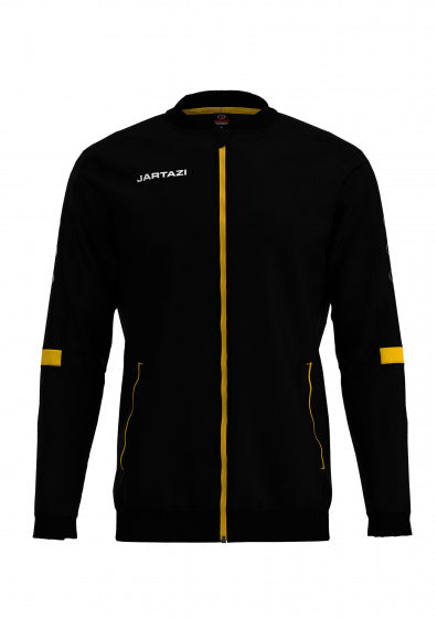 trainingsjack poly french heren polyester zwart mt 2XL