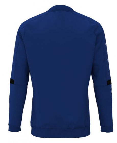 trainingsjack Roma heren polyester blauw maat L