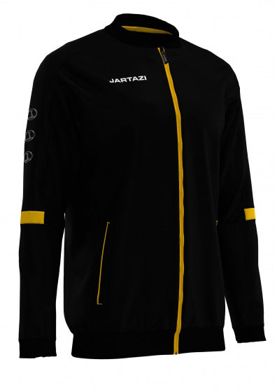 trainingsjack Roma heren polyester zwart maat L