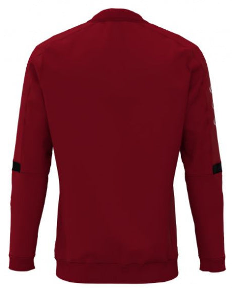 trainingsjack Roma jongens polyester rood mt 122-128