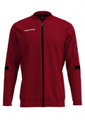 trainingsjack Roma jongens polyester rood mt 146-152