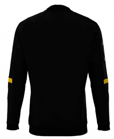 trainingsjack Roma jongens polyester zwart mt 158-164