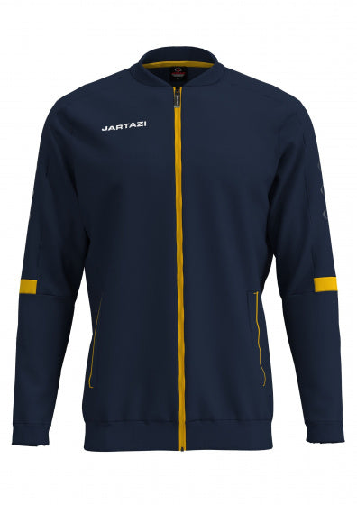 trainingsjack Roma jongens polyester navy mt 122-128