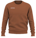 trui Crewneck heren polykatoen caramel maat XS