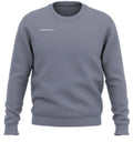 trui Crewneck heren polykatoen donkergrijs maat XS