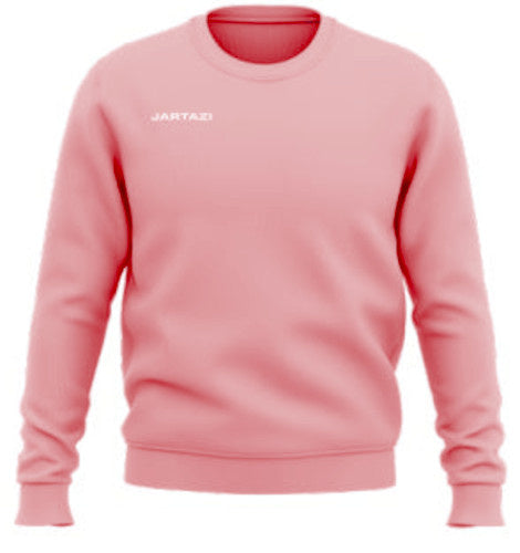 trui Crewneck heren polykatoen donkerroze maat XS