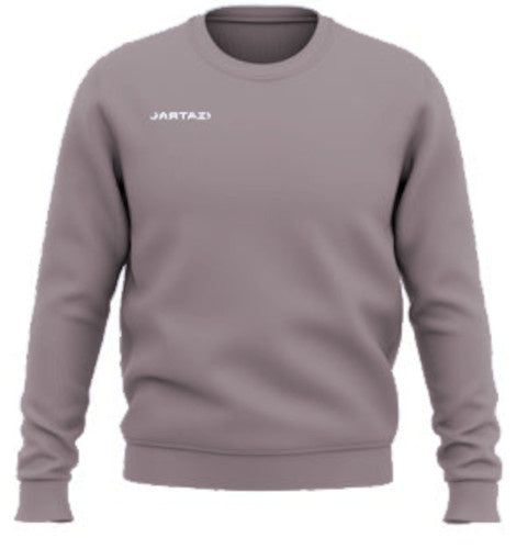 trui Crewneck heren polykatoen lila/grijs maat M