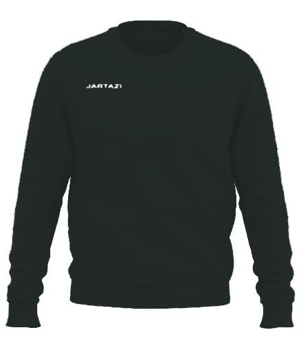 trui Crewneck heren polykatoen zwart maat XXL