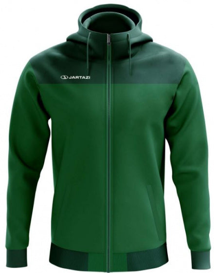 vest met capuchon Bari heren polyester groen maat XXL