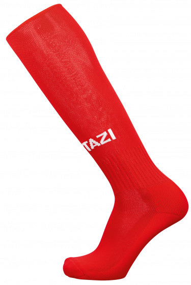voetbalsokken Soccer polyester rood 3 paar maat 27-30