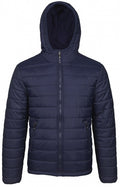 winterjas Bari junior nylon/polyester navy mt 122/128