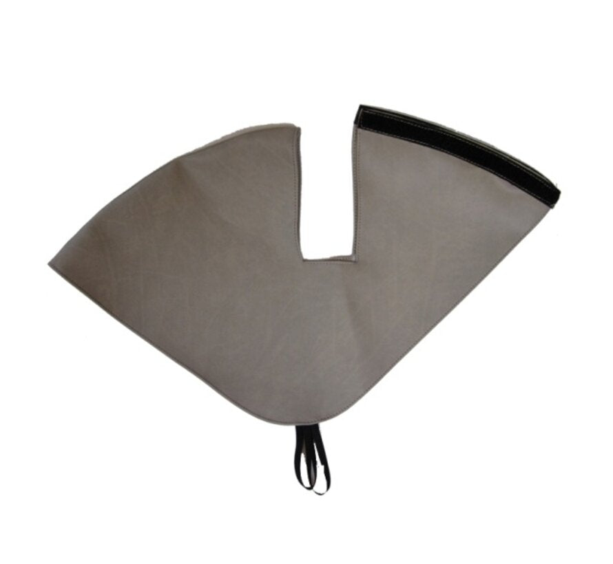 Jasbeschermer grey leer vintage