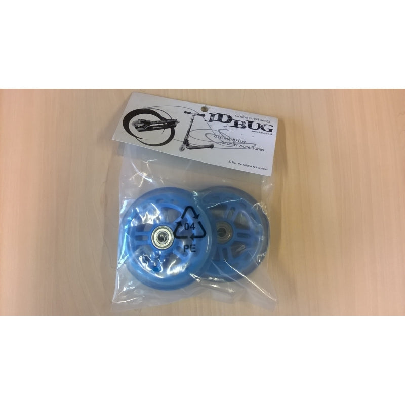 jd bug wheelset 100 mm blue for original street