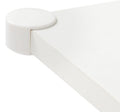tafelhoekbescherming dubbel 3 cm wit 4 stuks