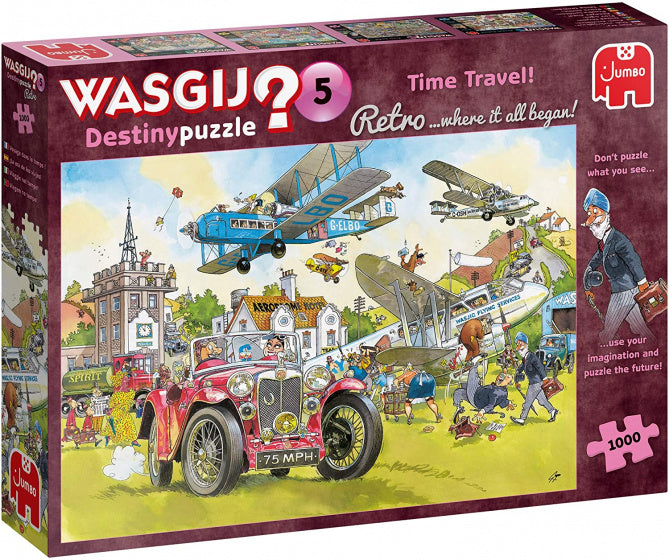 legpuzzel Wasgij Tijdreizen 68 x 49 cm 1000 stukjes