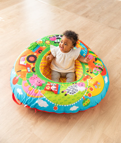 speelnestje Farm baby 37 x 28 cm nylon