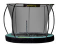 Jumpking InGround Deluxe trampoline 305 cm zwart/groen