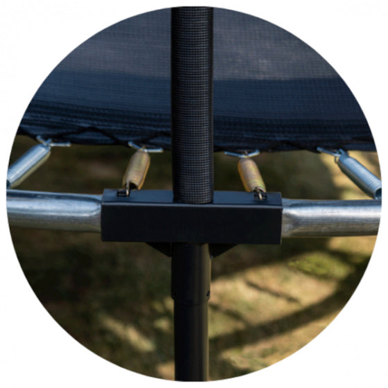 trampoline JumpPod Oval 351 x 244 cm zwart (2016)