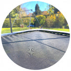 trampoline JumpPod Oval 351 x 244 cm zwart (2016)