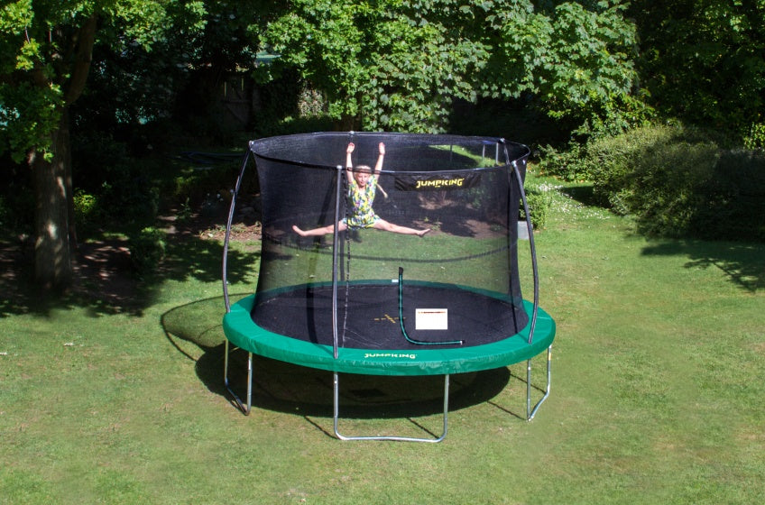 Jumpking JumpPod trampoline met veiligheidsnet 305 cm groen