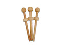 Kalina Houten Afsluitklem 3 stuks