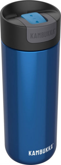 thermosbeker 500 ml RVS blauw