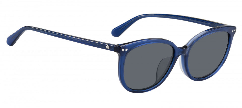 zonnebril Alina dames gradient cat.2 blauw/grijs