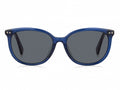 zonnebril Alina dames gradient cat.2 blauw/grijs