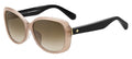 zonnebril Amberlyn dames gradient roze/bruin