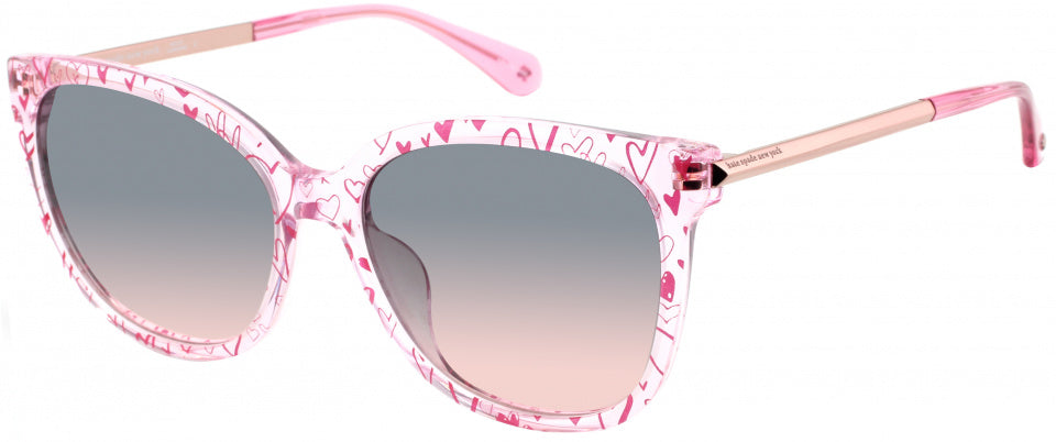 Kate spade Zonnebril Britton dames cat. 3 RVS transparant